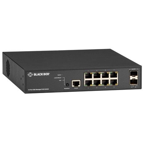  PoE+ マネージドギガスイッチの製品画像