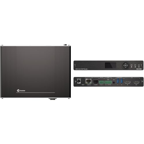 KDS-17DEC ― 4K60 4:4:4 AV over IP デコーダーの製品画像