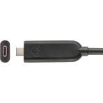 USB3.2 GEN–2 フル機能 USB–C/USB–C アクティブ光ファイバーケーブル