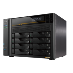 LOCKERSTOR 8 Gen3（AS6808T）10GbE×2 5GbE×2 USB4 M.2スロット 4ベイNASの写真