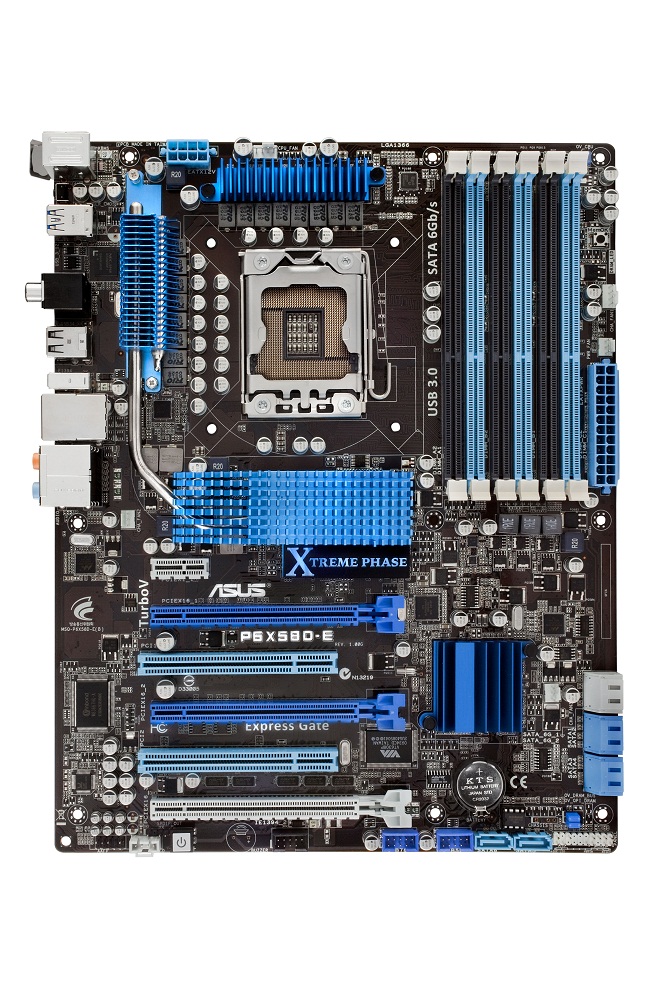 マザーボード P6X58D-E・ DDR3 メモリ・CPU