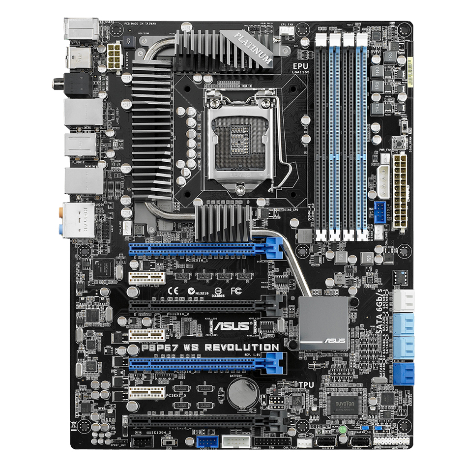 ASUS（エイスース） P8P67 WS REVOLUTION <REV3.0>｜テックウインド ...