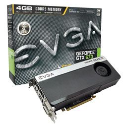 GeForce GTX670（GTX670-DC2-2GD5）　2個