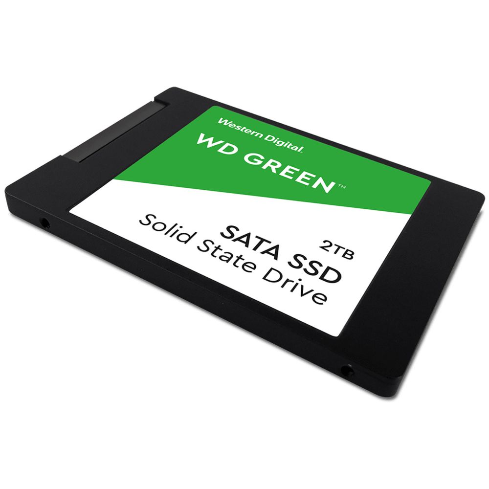 買っ た Western Digital WD Green WDS200T2G0A 2TB 2.5インチ SSD WD Greenシリーズ 入門、工作 