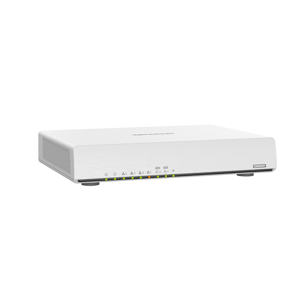 QNAP (キューナップ ） Wi-Fi6 および デュアル 10GbE ポート 搭載SD-WANルーター QHora-301W