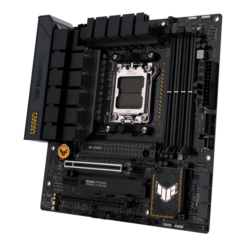 TUF GAMING B650M-PLUS ― AMD Ryzen 7000シリーズCPU対応B650チップ