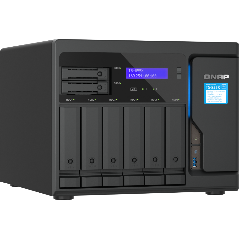 TS-855X-8G ― 8ベイタワー型NAS|テックウインド株式会社