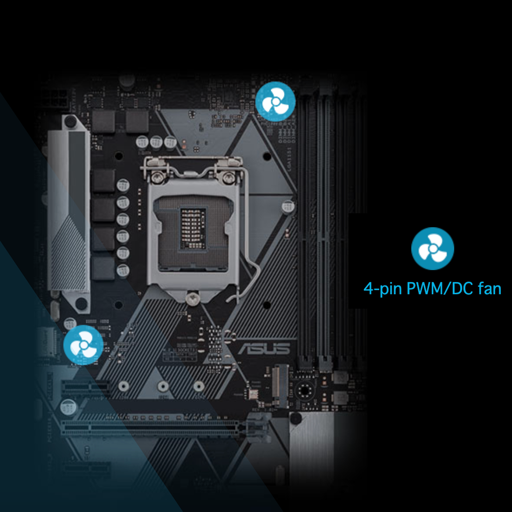 4-pin PWM/DC fan