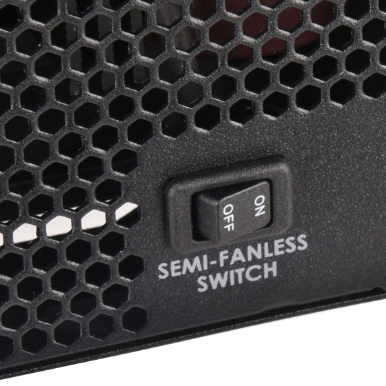 Semi-fanless switch