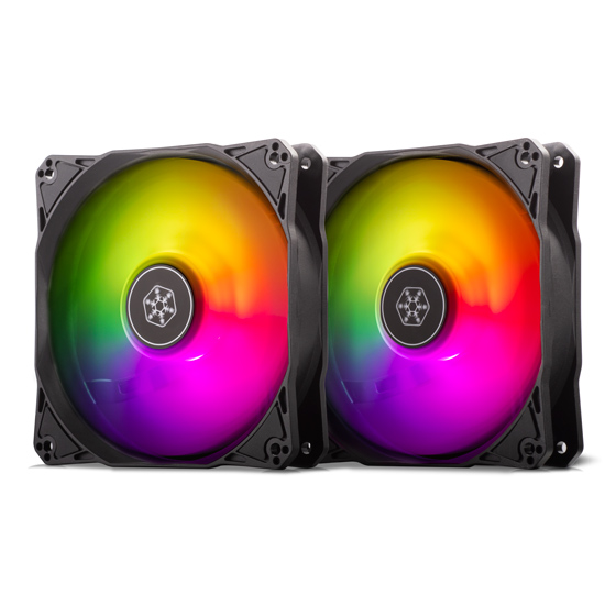 Included dual 120mm ARGB fans